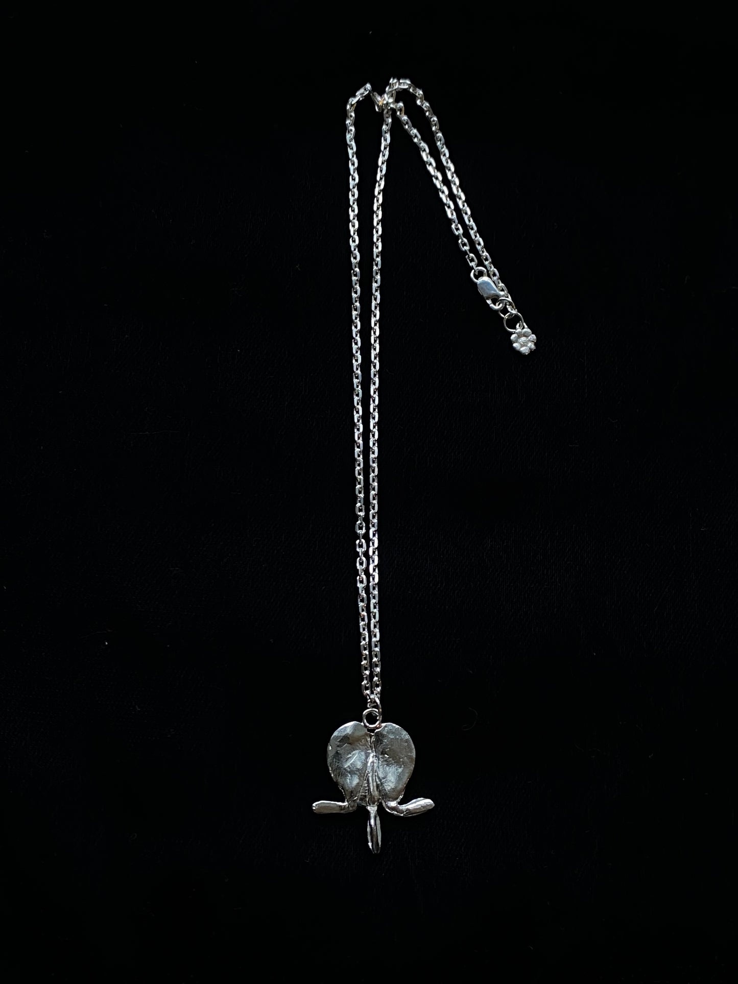 Bleeding heart necklace