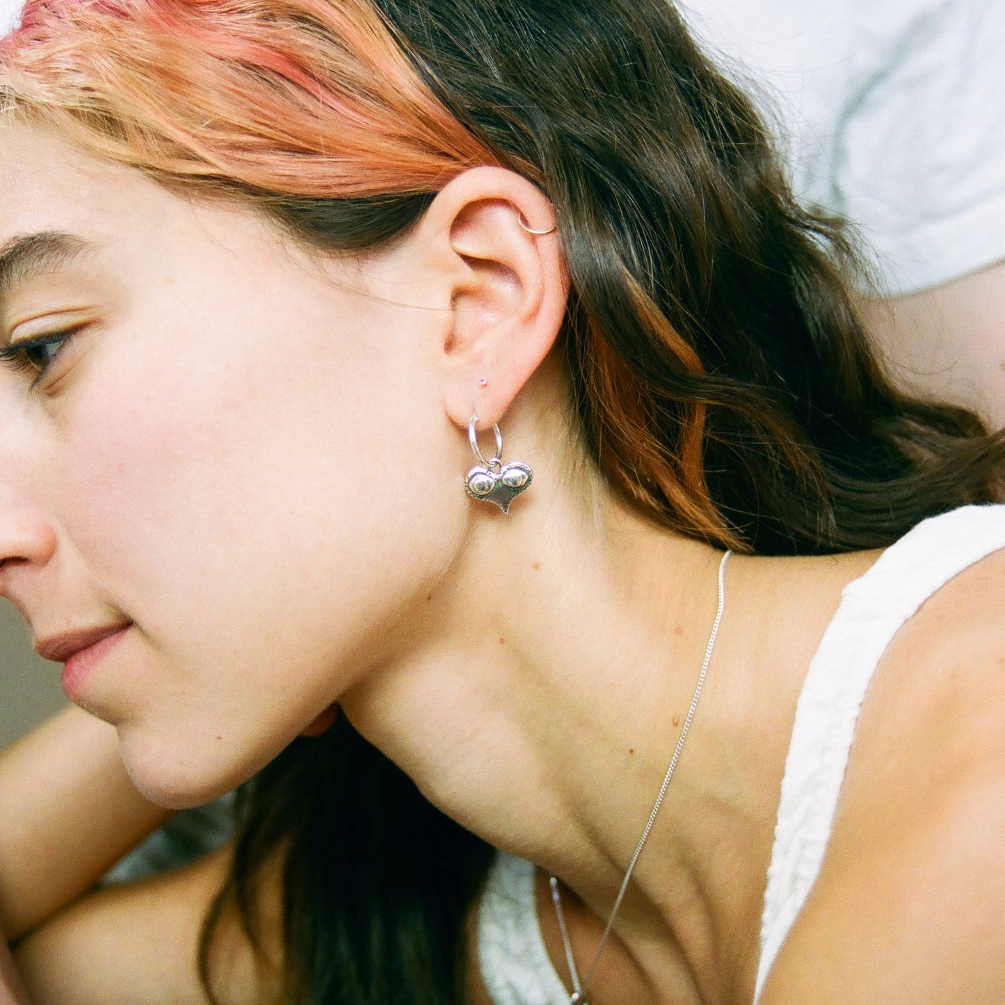 Sumerian eyes earrings