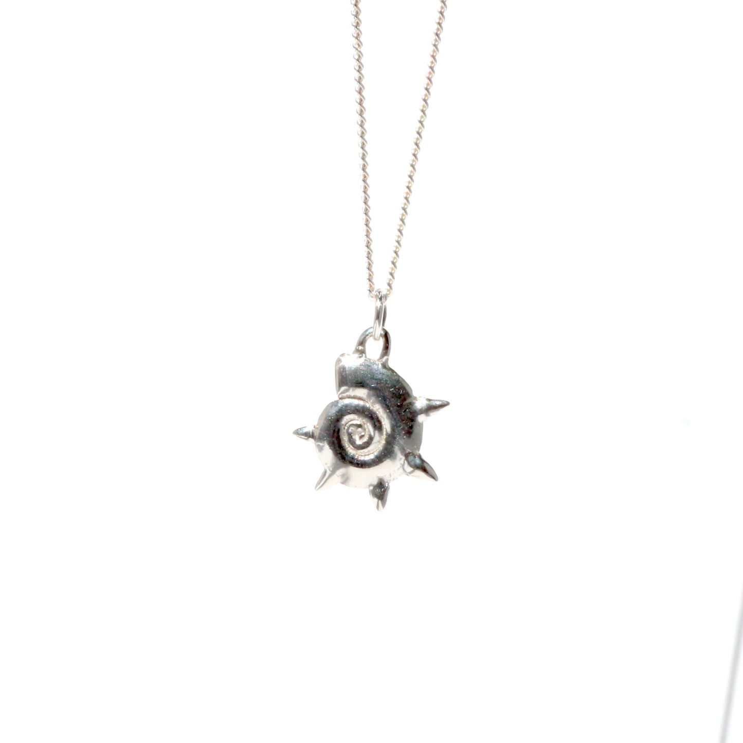 Shell charm necklace