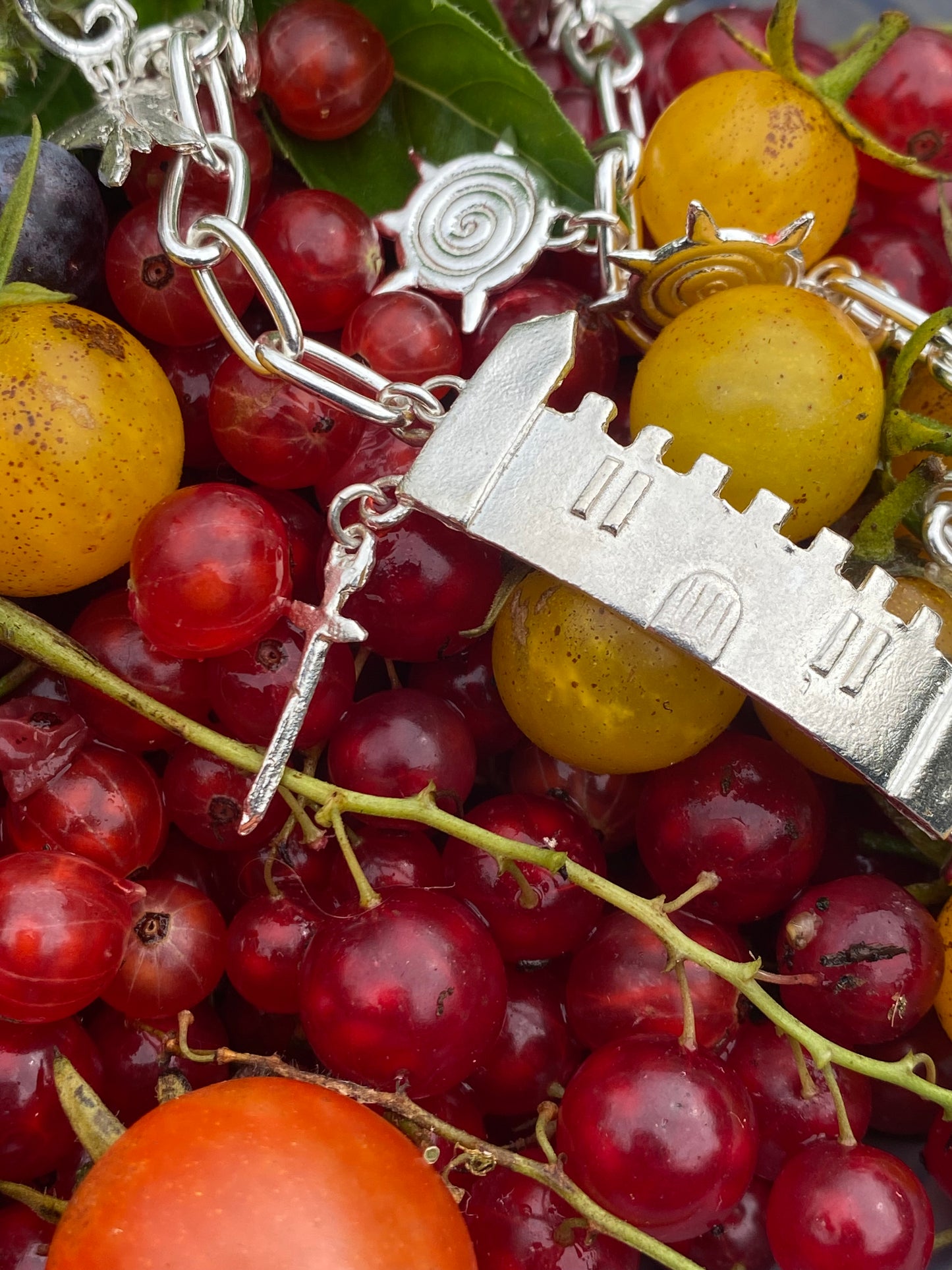 Ode to chivalry castle necklace