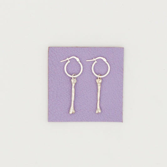 Bone charm Earrings