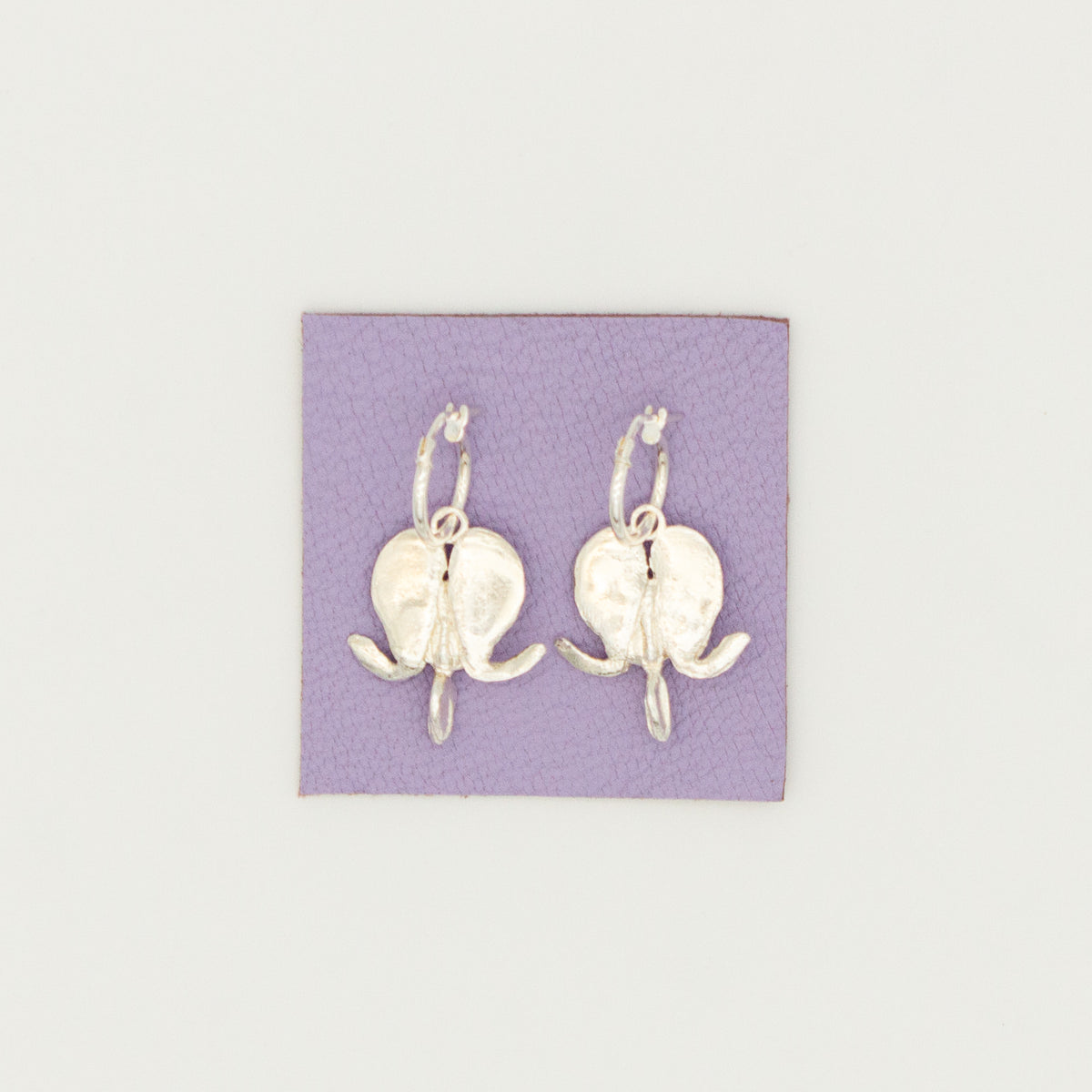 Bleeding heart earrings