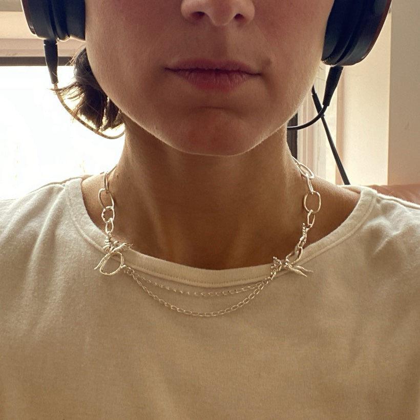 angels dance necklace