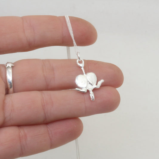 Bleeding heart charm necklace #2