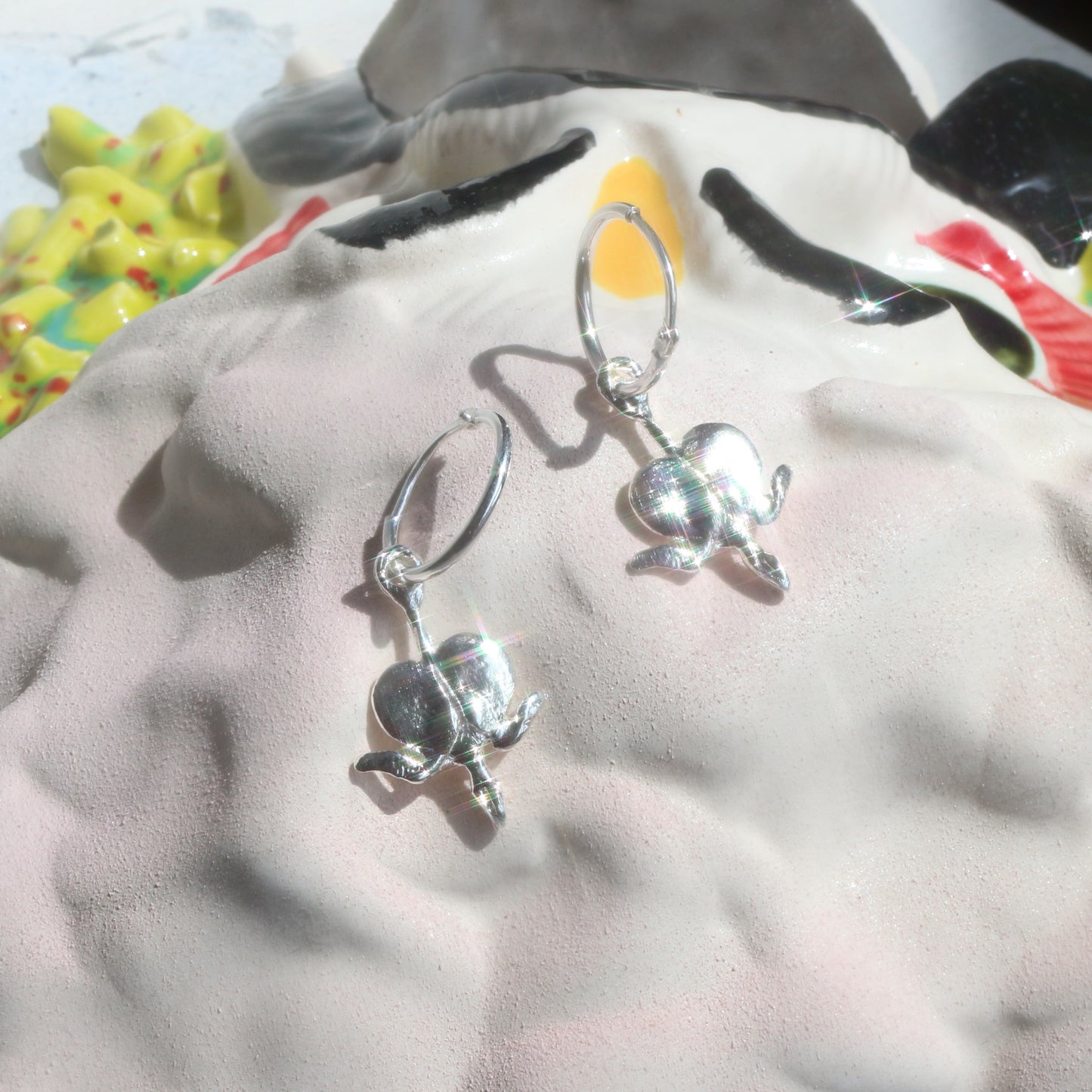 Bleeding heart earrings #2