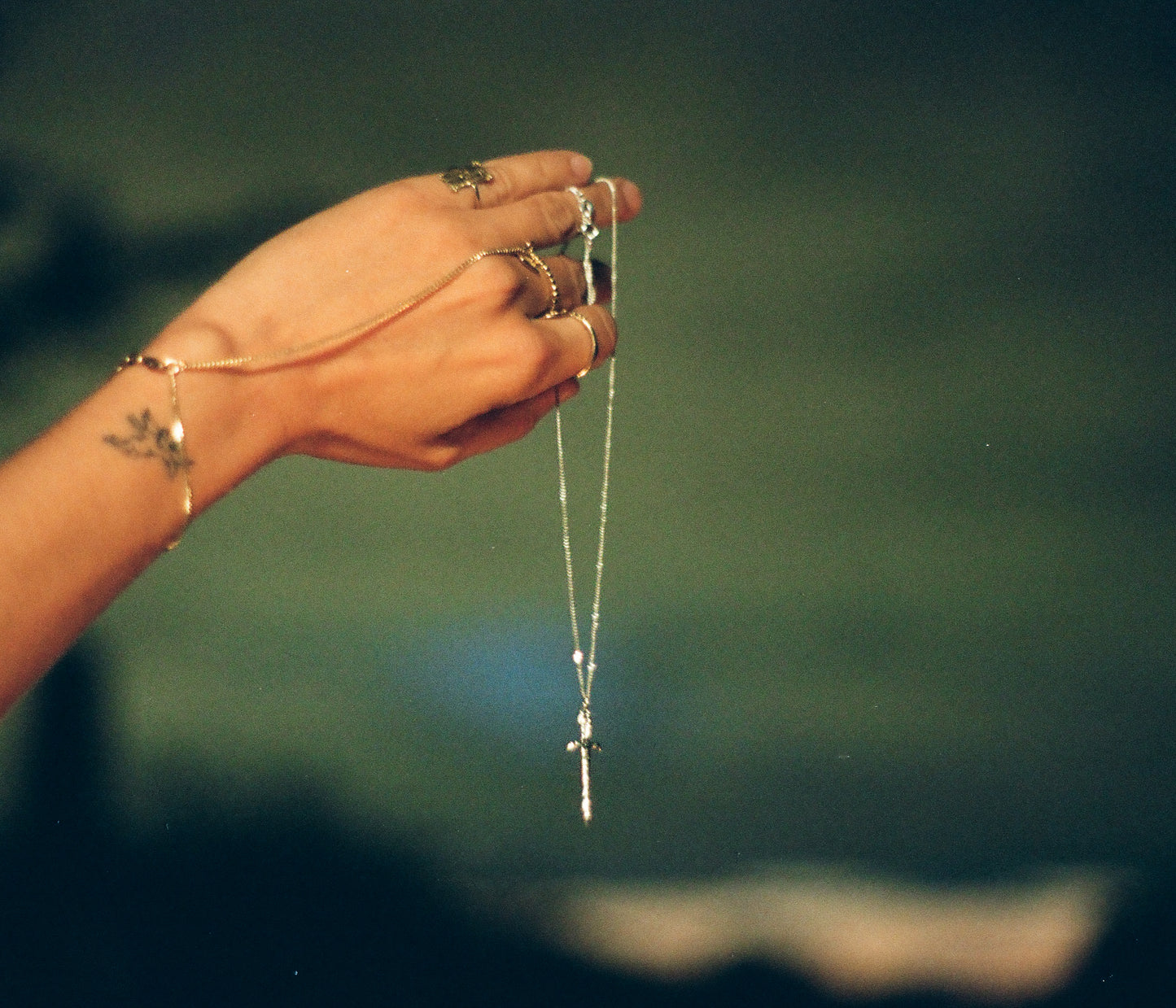 Dagger Charm Necklace