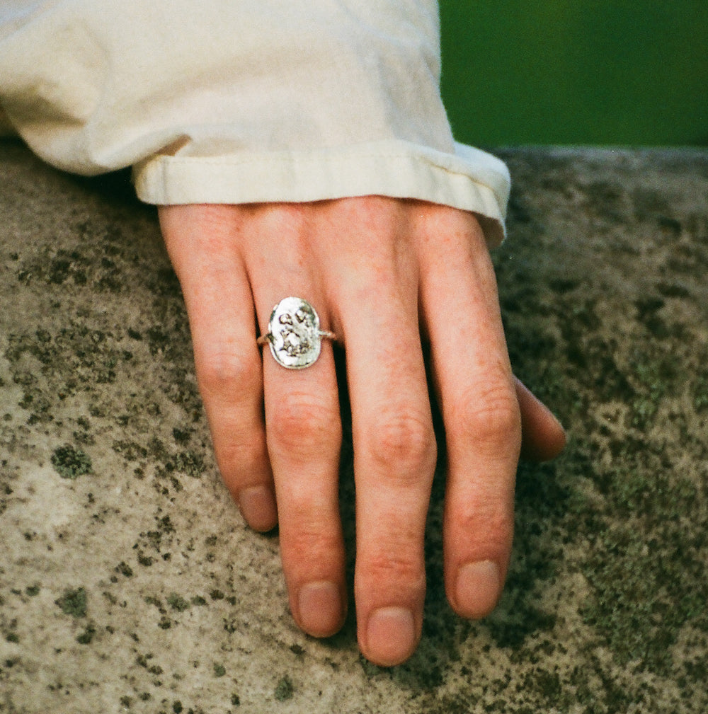 Skeleton Lovers Ring