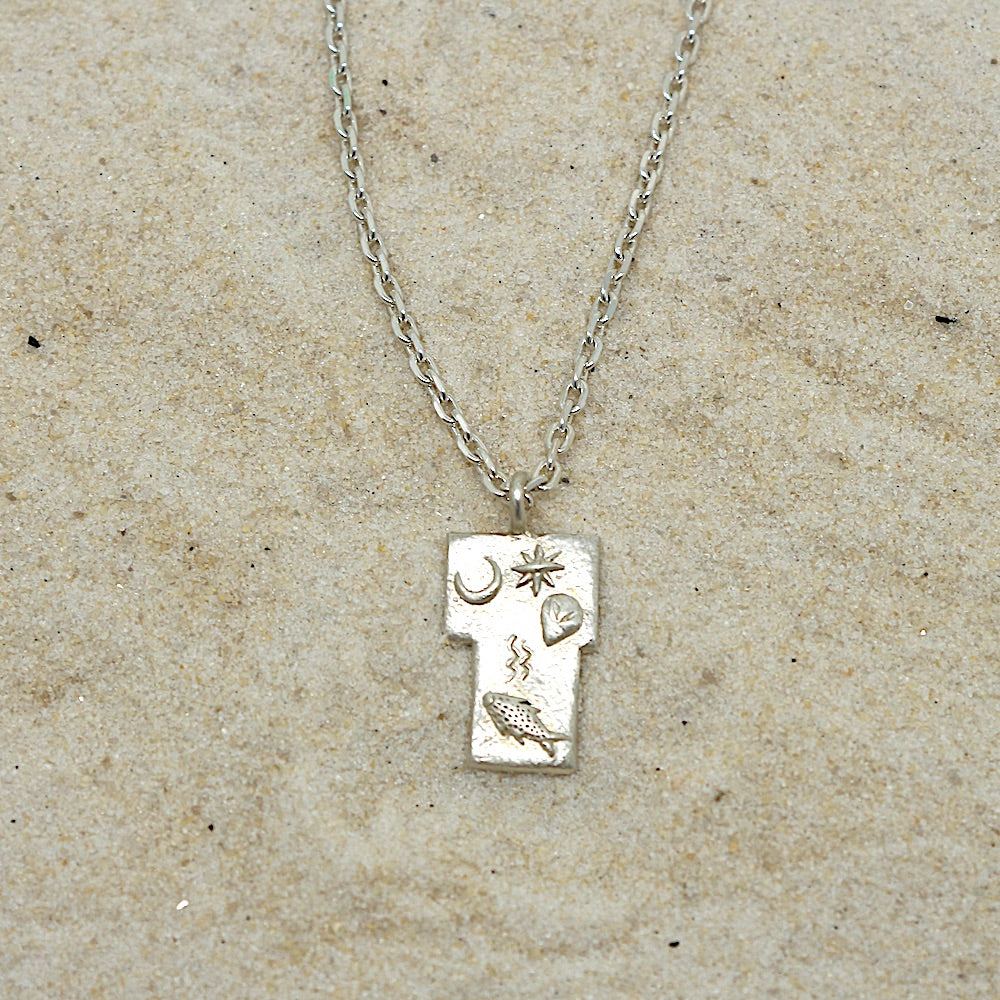 The One who Came First charm on chain