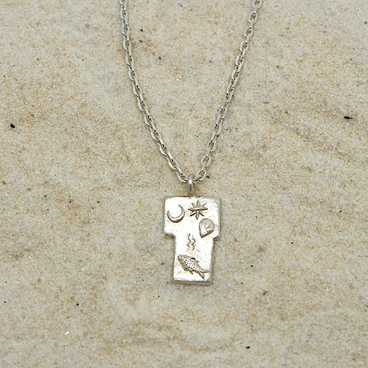 The One who Came First charm on chain