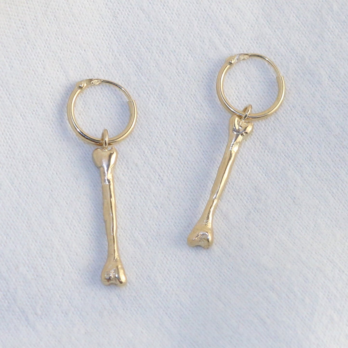 Bone charm Earrings