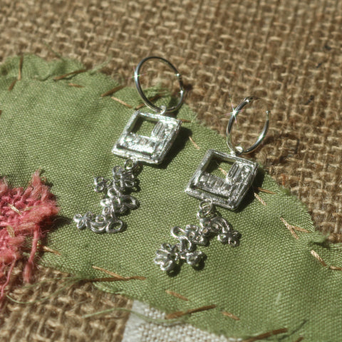 Cymatic Sigil earrings
