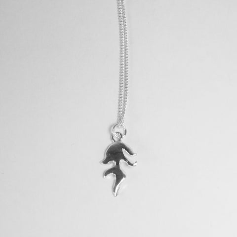 Flame Charm Necklace