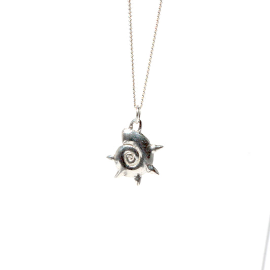 Shell charm necklace